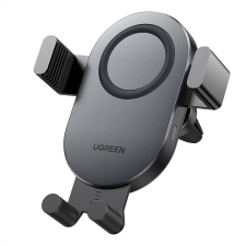uGreen CD256 autós tartó szellőzőrácshoz induktív töltéssel, ezüst (40118) (UG40118) mobiltelefon kellék