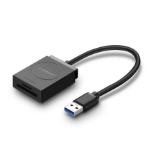 uGreen CR127 kártyaolvasó (microSD / SD + fix USB-A kábel) fekete (CR127) kártyaolvasó