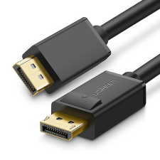 uGreen DP102 DisplayPort kábel 4K, 3D, 1 m, fekete (10244) audió/videó kellék, kábel és adapter