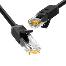 uGreen Ethernet RJ45 hálózati kábel, Cat.6, UTP,  3m, fekete (20161) (UG20161) kábel és adapter