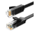 uGreen Ethernet RJ45 lapos kábel, Cat.6, UTP, 0,5m, fekete