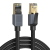uGreen F/FTP CAT8 Összekötő Fekete 2m NW343