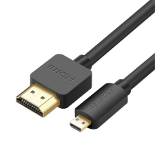 uGreen HD127 Micro HDMI - HDMI 4K 3D kábel 1m (fekete) audió/videó kellék, kábel és adapter