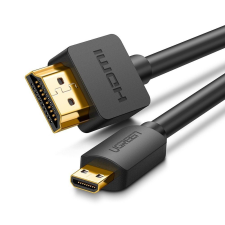 uGreen HD127 Micro HDMI - HDMI kábel 4K 3D 3m fekete (30104) (UG30104) kábel és adapter