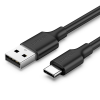 uGreen kábel USB -kábel - USB Type-c gyors töltés 3,0 3a 0,25 m fekete (US287 60114)