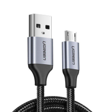 uGreen micro USB QC 3.0, 2.4A, 0.25m, fekete (60144) (UG60144) mobiltelefon kellék