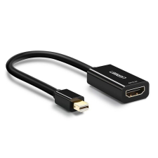 uGreen mini DisplayPort - 4K HDMI adapter, fekete (40360) (UG40360) - DisplayPort kábel és adapter