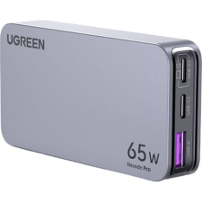 uGreen Nexode Pro 65W flat wall charger, GaN, 2x USB-C + USB (25356) mobiltelefon kellék