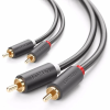 uGreen RCA Összekötő Fekete 5m 10520