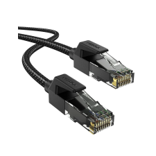 uGreen U/UTP CAT6 Patch kábel 2m Fekete kábel és adapter
