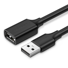 uGreen UGREEN USB-A to USB-A male/famale cable 2m fekete kábel és adapter