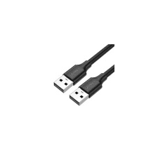 uGreen US102 USB 2.0 MM kábel, 2 m (fekete) kábel és adapter