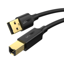 uGreen US135 USB-A apa - USB-B apa 2.0 Nyomtató kábel - Fekete (5m) kábel és adapter