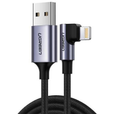 uGreen US299 USB-A - Lightning kábel 1m fekete-szürke (60521) (ugreen60521) kábel és adapter