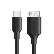 uGreen US312 Micro USB 3.0 USB-C kábel 1m fekete kábel és adapter