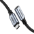 uGreen US372 USB-C apa - USB-C anya 3.1 Gen.2 Hosszabbító kábel - Fekete (2x1m) (30205)