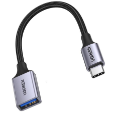 uGreen US378 USB-A anya - USB-C apa OTG adapter szürke (70889B) (70889B) kábel és adapter