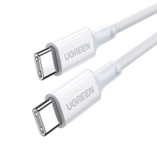 uGreen US557 USB-C / USB-C PD kábel 100W 0.5m - fehér mobiltelefon kellék