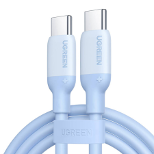uGreen US563 USB-C apa - USB-C apa 2.0 Adat és töltőkábel - Kék (1.5m) (15280) kábel és adapter