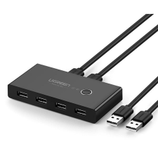uGreen USB 2.0 2 in 4 out Sharing Switch Selector kábel és adapter