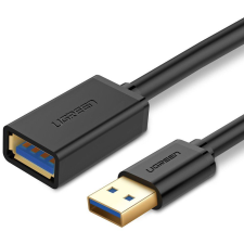 uGreen USB 3.0 hosszabbító kábel 3m, fekete (30127) (UG30127) kábel és adapter