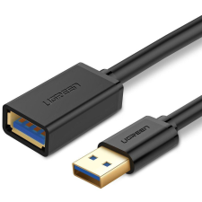 uGreen USB 3.0 hosszabító kábel 0,5 m fekete (30125) kábel és adapter