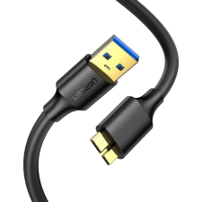 uGreen USB 3.0 - micro USB 3.0 kábel, 1m, fekete (10841) (UG10841) mobiltelefon kellék