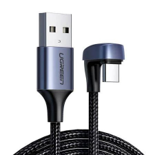uGreen USB-A - USB-C U-alakban hajlított kábel 2m Black UGREEN70315 kábel és adapter