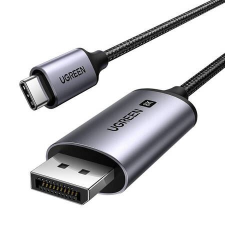 uGreen USB-C - DisplayPort kábel 1m fekete (CM556) (CM556) kábel és adapter