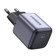 uGreen USB-C GaN gyorstöltő 30W szürke (90666) (UG90666) - Töltők mobiltelefon kellék