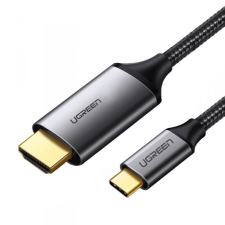 uGreen USB-C HDMI 4K UHD kábel, 1,5 m (fekete) kábel és adapter