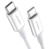 uGreen USB Type C 3A 60W kábel 0.5m fehér (60517)