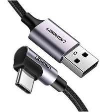 uGreen USB-USB-C kábel UGREEN 3A Quick Charge 3,0 1m (fekete) kábel és adapter