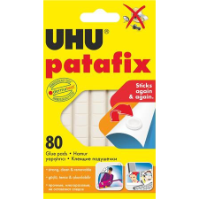 UHU Gyurmaragasztó, 80 kocka/csomag, UHU "Patafix" ragasztó