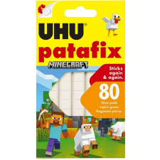 UHU Patafix BTS 2024 Minecraft, fehér, 80db ragasztó