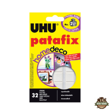 UHU Patafix / Gyurmaragasztó Homedeco, 32 db kreatív és készségfejlesztő