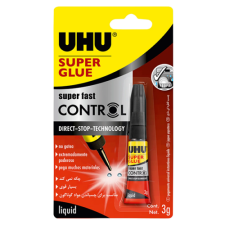 UHU Pillanatragasztó UHU Control 3 gr ragasztó
