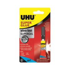UHU Pillanatragasztó UHU Super Glue Jumbo 3 gr ragasztó