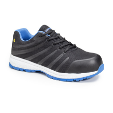  ÚJ! GALAXITE S1P SRC ESD FEKETE/KÉK SPORT VÉDŐCIPŐ_43