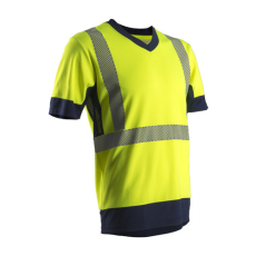  ÚJ! KOMO HI-VIZ SÁRGA RÖVID UJJÚ PÓLÓ_3XL