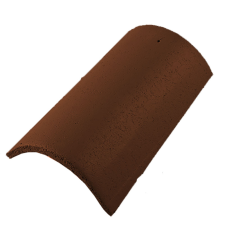 újHÁZ Leier Toscana Lux Matt beton kúpcserép (rögzítőkapoccsal) barna építőanyag