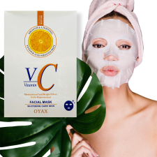Újhely Arcmaszk C-vitamin kivonattal - 10 db arcpakolás, arcmaszk