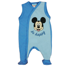 Ujjatlan kisfiú rugdalózó Mickey egér mintával rugdalózó