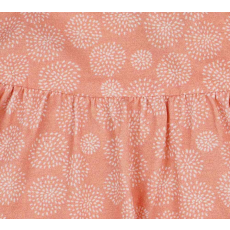  Ujjatlan mintás baba kislány ruha - 80-as méret
