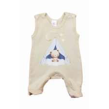  Ujjatlan pamut rugdalózó Macis mintával rugdalózó