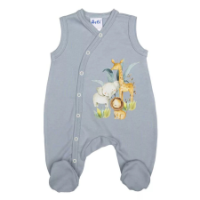  Ujjatlan vékony pamut rugdalózó Szafaris mintával  (68) rugdalózó