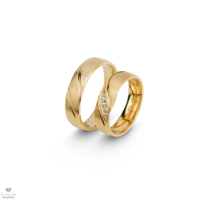 Újvilág Kollekció Arany férfi karikagyűrű 72-es méret - P28/72-DB gyűrű