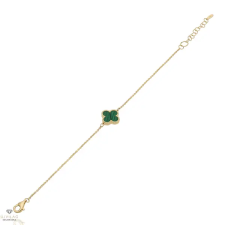 Újvilág Kollekció Arany karkötő 17 cm - 07S221-ZÖ karkötő
