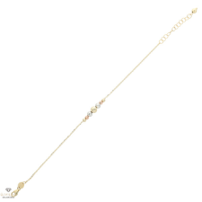 Újvilág Kollekció Arany karlánc 19 cm - A07SFR118vbogyós karkötő