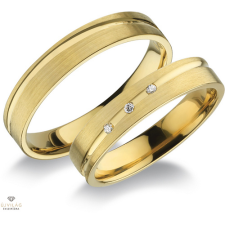 Újvilág Kollekció Arany női karikagyűrű 50-es méret - RA407S/N/50-DB gyűrű